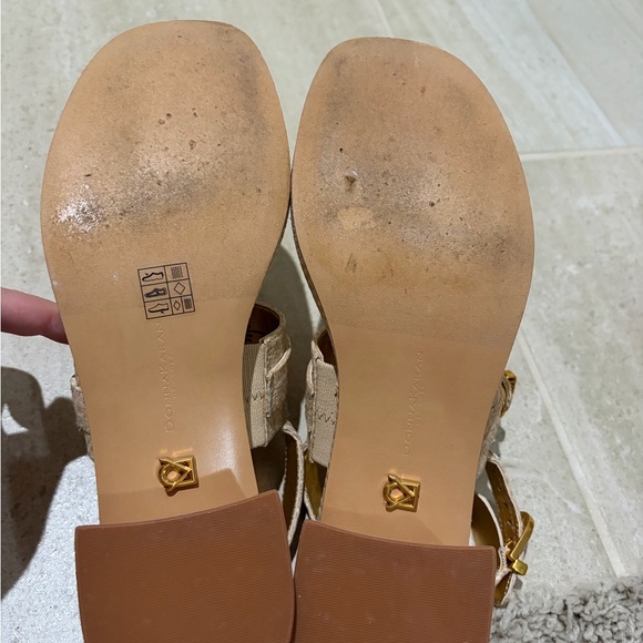 Donna Karan - Elegant Tan Women\'s Sandals